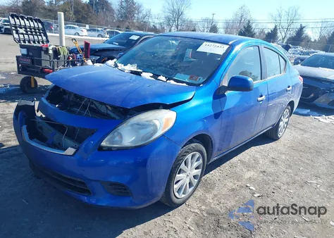 2012 Nissan Versa 1.6 Sv z USA, uszkodzony, nr VIN 3N1CN7AP3CL817024